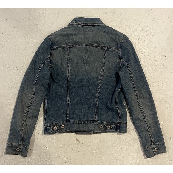 Levi's Levi Strauss 70590 Womens Blue Denim Jeans Jacket Size Medium Button - Picture 11 of 11